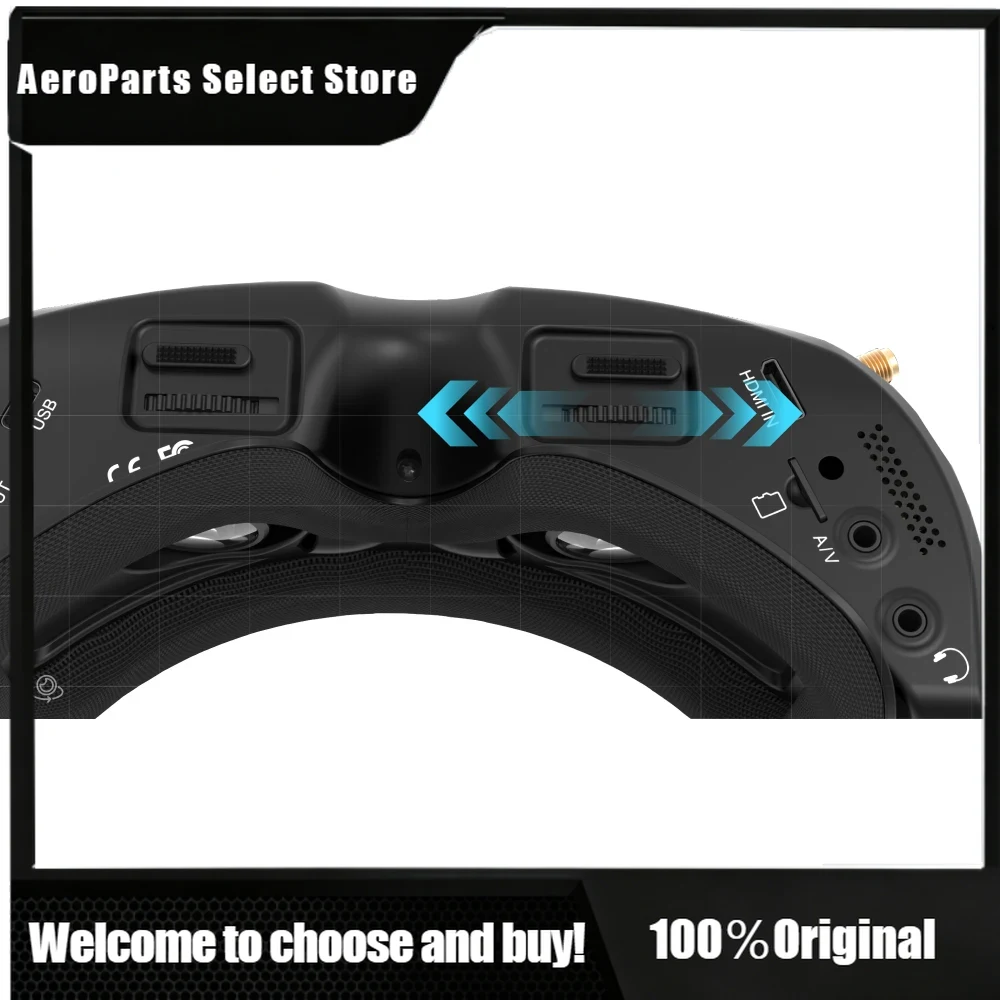 Novo Skyzone 04O Pro 5.8G 48CH - Drone Racing Goggles avaliação e preço
